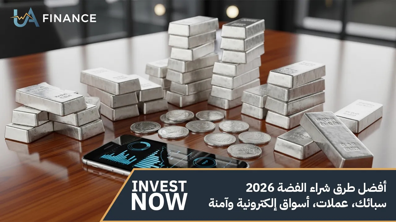 أفضل طرق شراء الفضة 2026: سبائك، عملات، أسواق إلكترونية وآمن